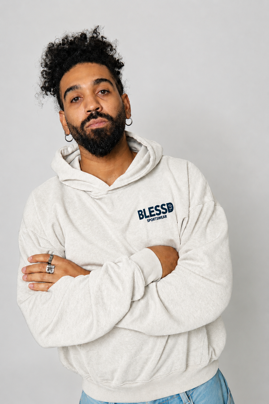 Oversized Hoodie - Ivory