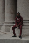 Hoodie and pants - Burgundy