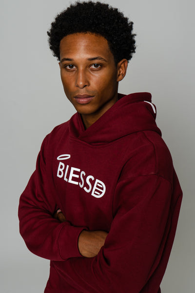 Core Hoodie - Bordeaux – Blessed Sportswear