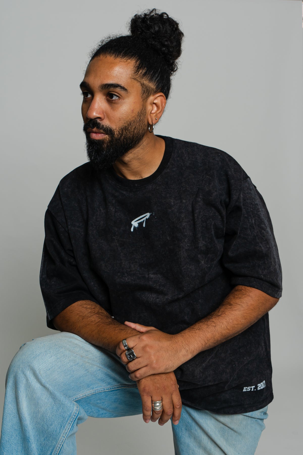 Oversized Tee - Onyx