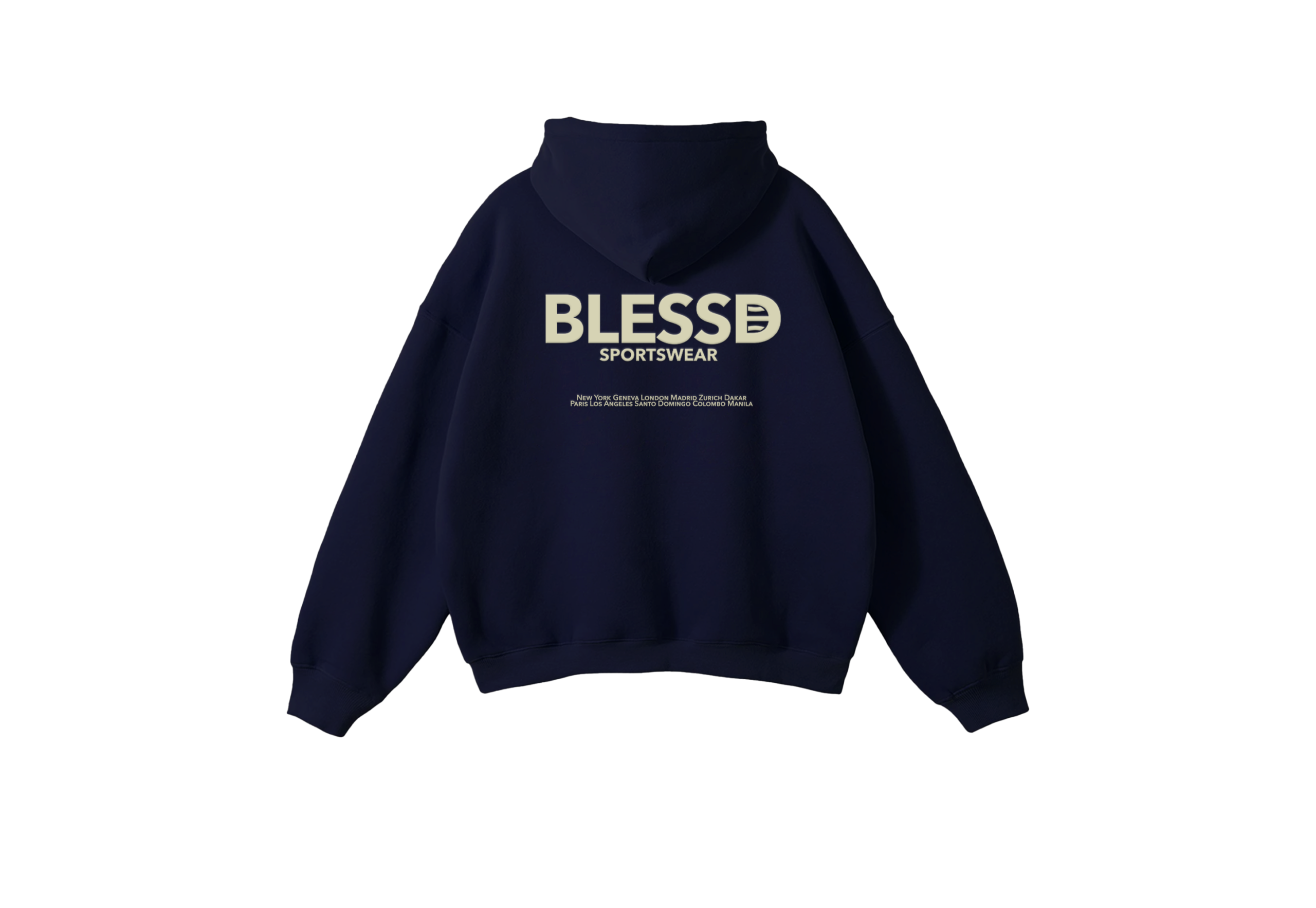 Oversized Hoodie - Blue
