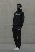 Hoodie and pants - Black