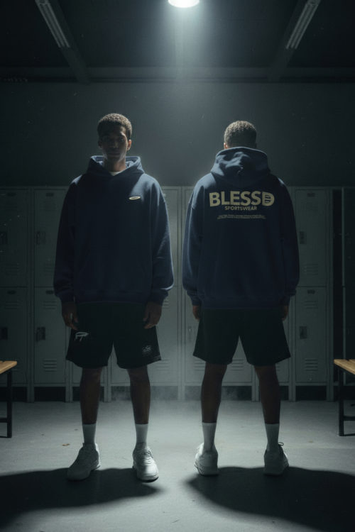 Oversized Hoodie - Blue